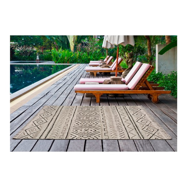 Szarobeżowy dywan odpowiedni na zewnątrz Universal Libra Grey Garro, 140x200 cm-image-2