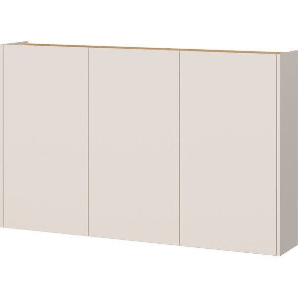 Kremowa szafka w dekorze dębu 138x87x25 cm Libbiano – Germania