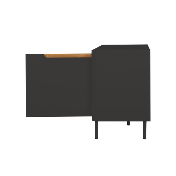 Antracytowa szafka na buty Tenzo Switch, 94x53,5 cm-image-3