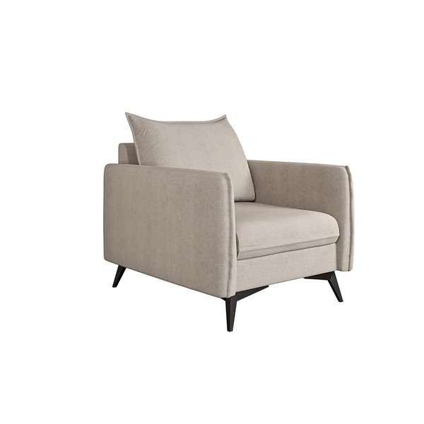 Beżowy fotel Juli Bis – Ropez