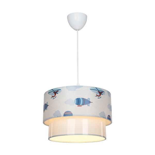Biało-niebieska lampa dziecięca – Squid Lighting