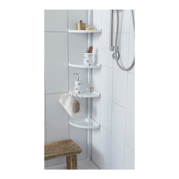 Narożna półka do łazienki Compactor Coin De Douche-image-1