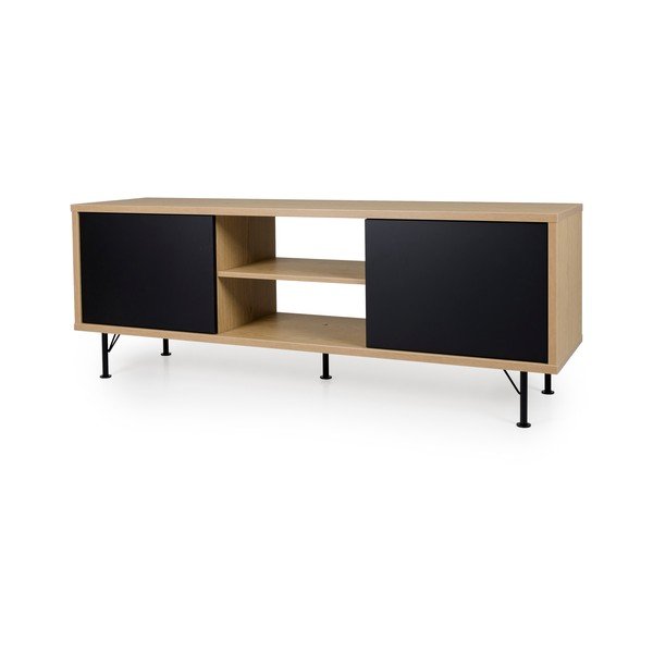 Czarna szafka pod TV Tenzo Flow-image-1