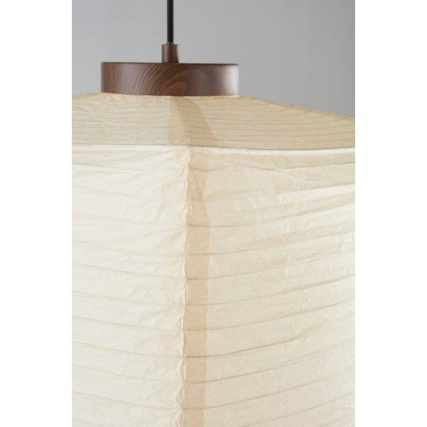 Beżowa papierowa lampa wisząca ø 35 cm Sally – Jotex-image-3