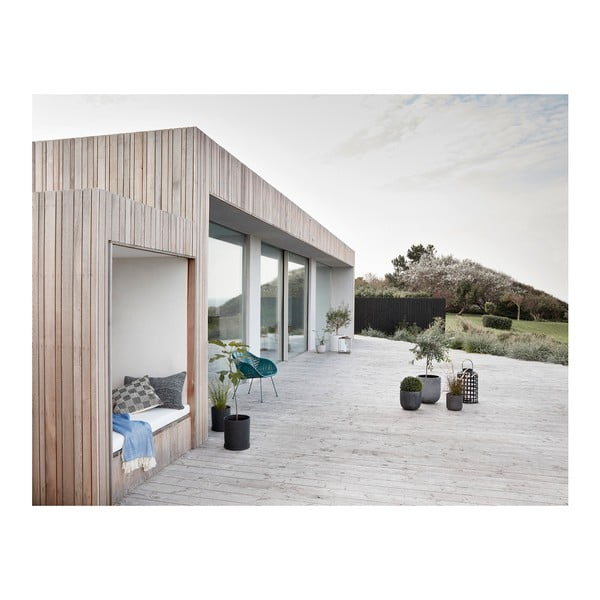 Zestaw 2 czarnych bambusowych lampionów Hübsch Bamboo Garo-image-3