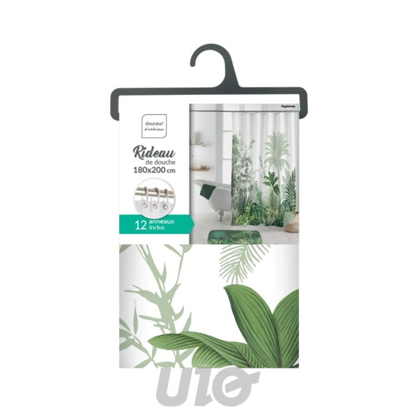 Zasłona prysznicowa 180x200 cm Vagabonde – douceur d'intérieur-image-2