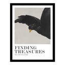 Plakat z ramą w zestawie 32x42 cm Finding Treasures   – Malerifabrikken