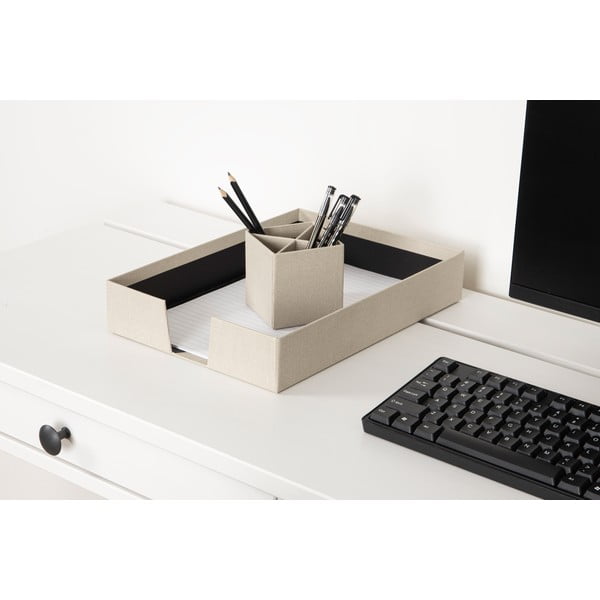 Kartonowe organizery zestaw 4 szt. Hugo Canvas Paper Laminate – Bigso-image-4