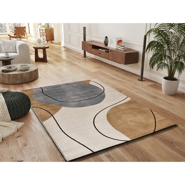 Pomarańczowo-kremowy dywan 80x150 cm New York – Universal-image-1