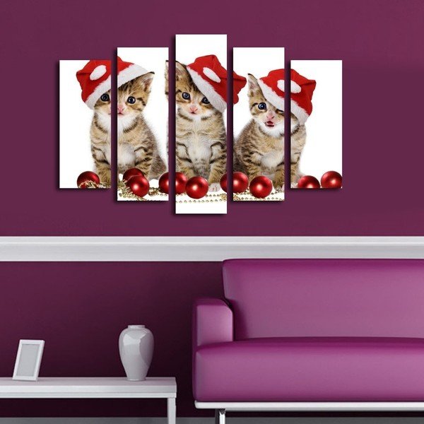 Obraz pięcioczęściowy Kittens-image-2