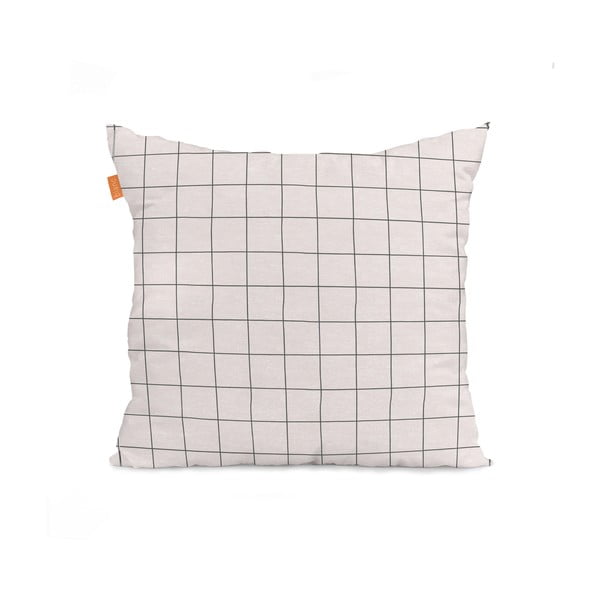 Zestaw 2 bawełnianych poszewek na poduszki Blanc Tartan-image-3