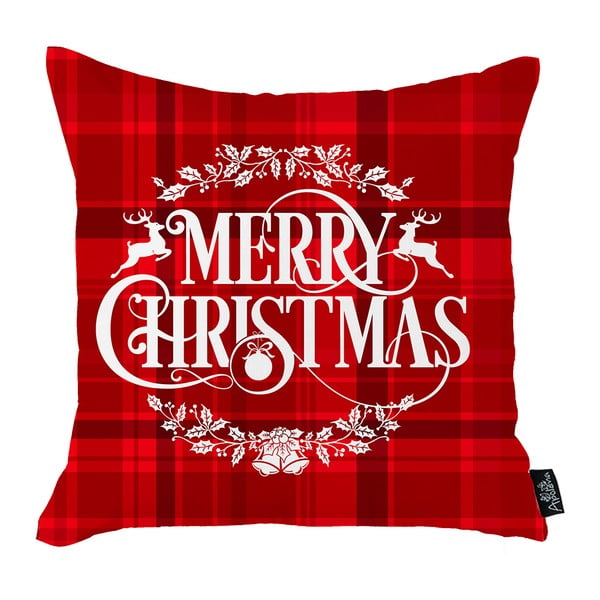 Poszewka na poduszkę ze świątecznym motywem Mike & Co. NEW YORK Honey Merry Christmas, 45x45 cm