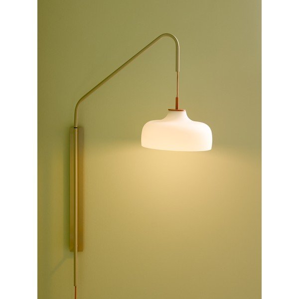 Biało-beżowy kinkiet do kontaktu ø 29 cm Current – Hübsch-image-2