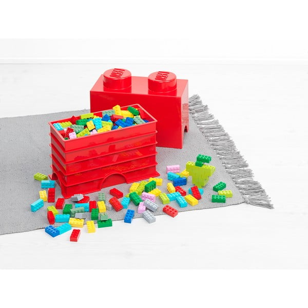 Czerwony pojemnik podwójny LEGO®-image-3