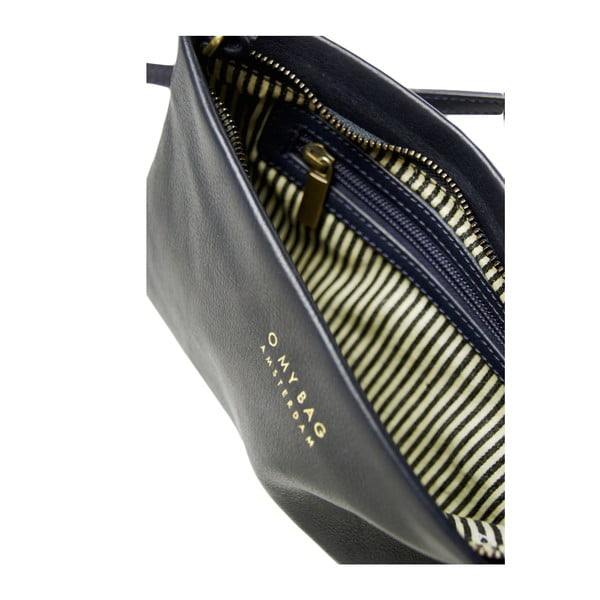Skórzana torebka/kopertówka O My Bag Dashing Daisy Midnight Blue-image-3