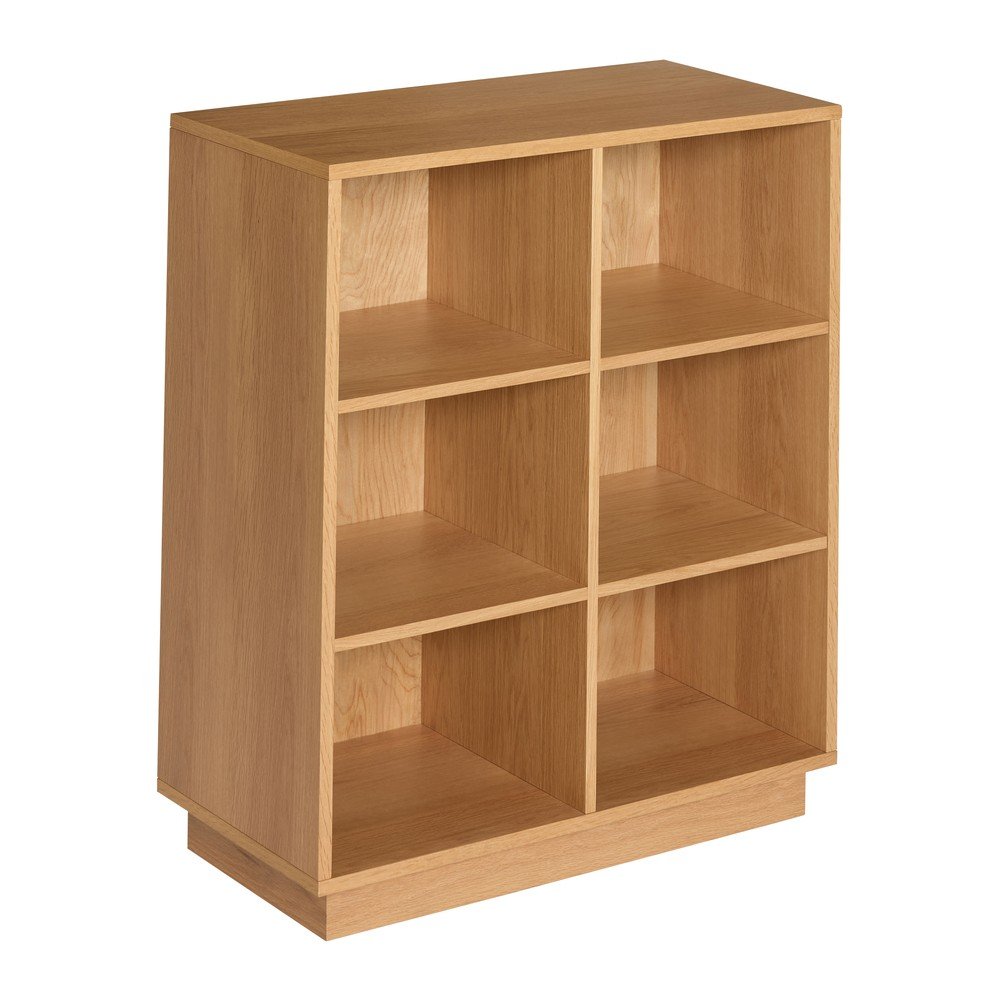 Regał w dekorze dębu w naturalnym kolorze 80x95x30 cm Disco – Hübsch
