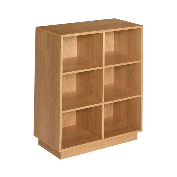 Regał w dekorze dębu w naturalnym kolorze 80x95x30 cm Disco – Hübsch