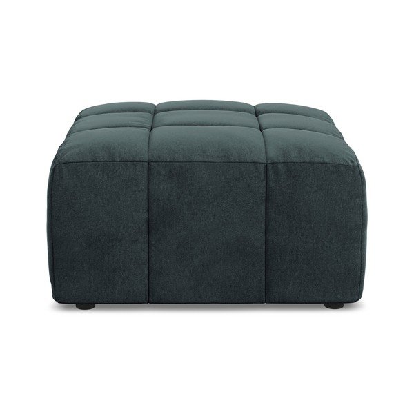 Niebieski aksamitny podnóżek Aloha – Makamii