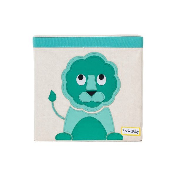 Materiałowy dziecięcy pojemnik do przechowywania Eddy the Lion – Rocket Baby-image-2