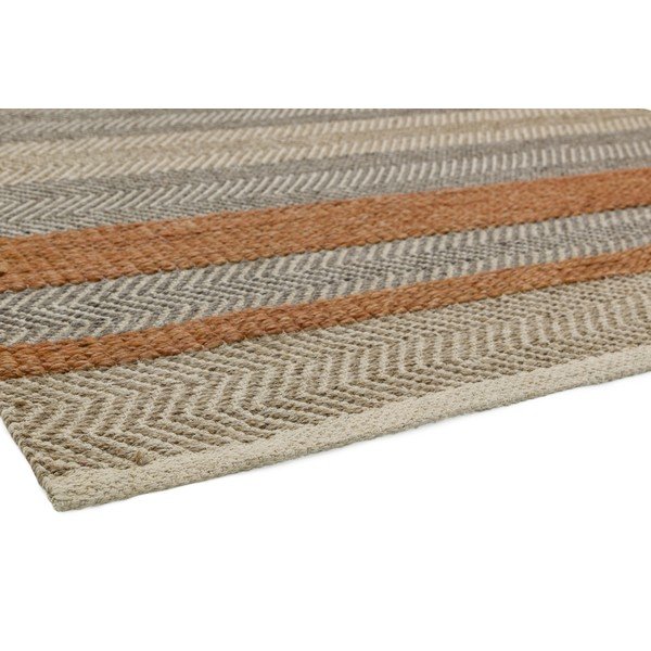 Brązowo-pomarańczowy dywan Asiatic Carpets Fields, 160x230 cm-image-4