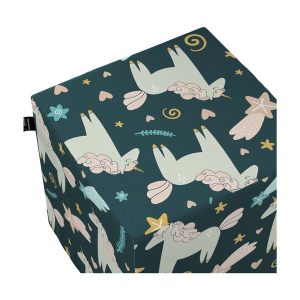 Niebieski puf dla dzieci Magic – Yellow Tipi-image-1