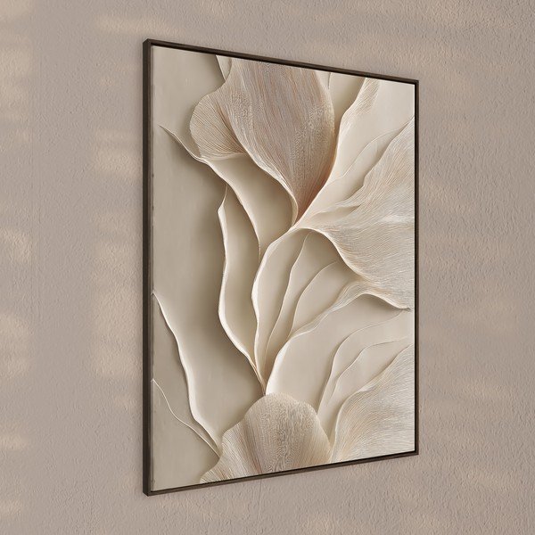 Obraz drukowany z ramą w zestawie 60x80 cm Gentle Curves – Styler-image-1