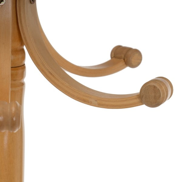 Wieszak z litego drewna topolowego w naturalnym kolorze Thonet – Casa Selección-image-1