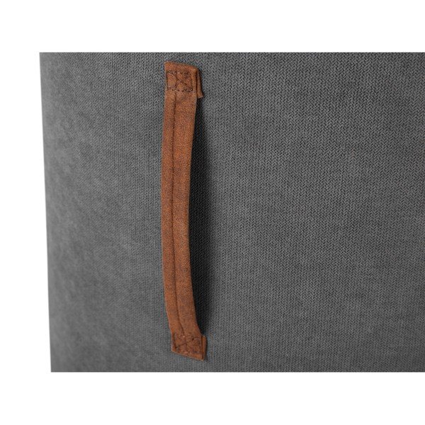 Ciemnoszary puf Kooko Home Motion, ø 40 cm-image-4