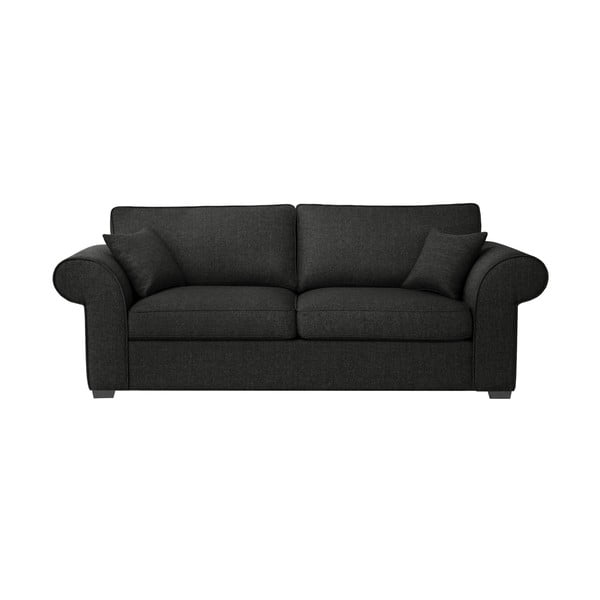 Antracytowa sofa 3-osobowa Jalouse Maison Ivy