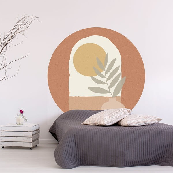 Naklejka na ścianę 120x120 cm Sunrise and Olive Branch – Ambiance-image-4