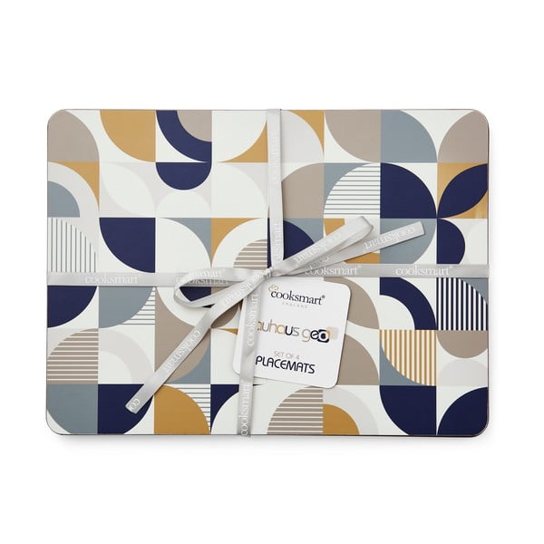 Korkowo-papierowe maty stołowe 4 szt. 21.5x29 cm Bauhaus – Cooksmart ®-image-2