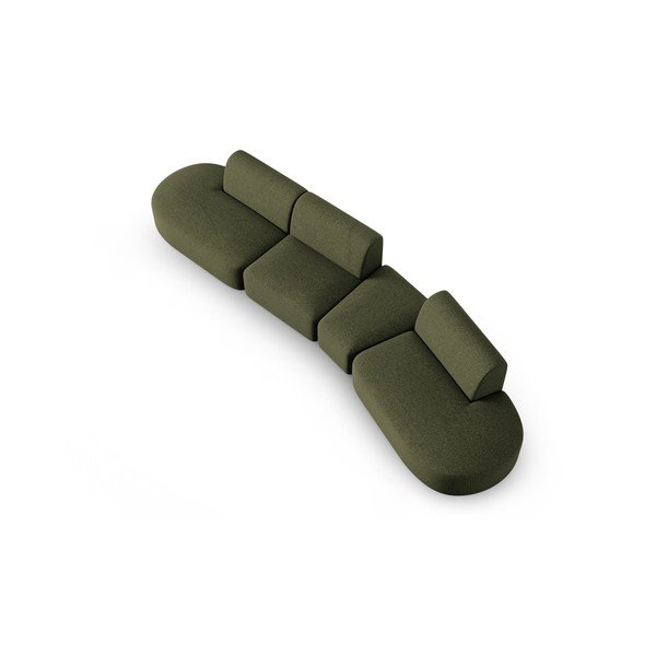 Zielona sofa 412 cm Shane – Micadoni Home-image-2