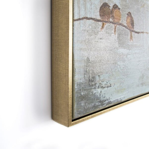 Zestaw 2 ręcznie malowanych obrazów Graham & Brown Birds-image-4