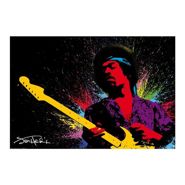 Tapeta wielkoformatowa Jimi Hendrix, 158x232 cm