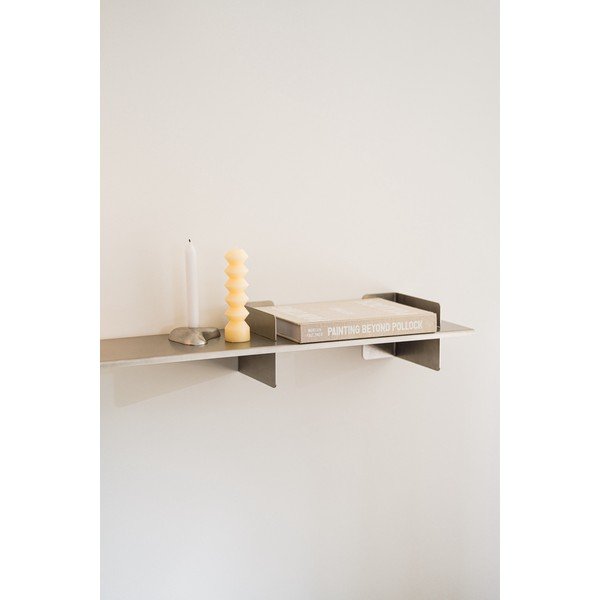 Metalowa półka w kolorze srebra 120 cm Tivo – noo.ma-image-4