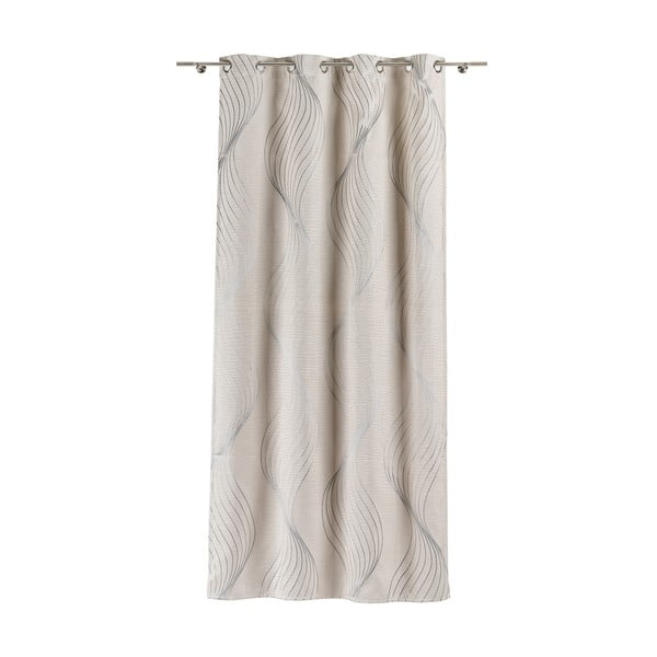 Kremowa zasłona 140x260 cm Sirene – Mendola Fabrics-image-2