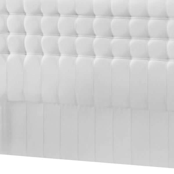 Biały zagłówek do łóżka Novative Sylphyde, 180x118 cm
