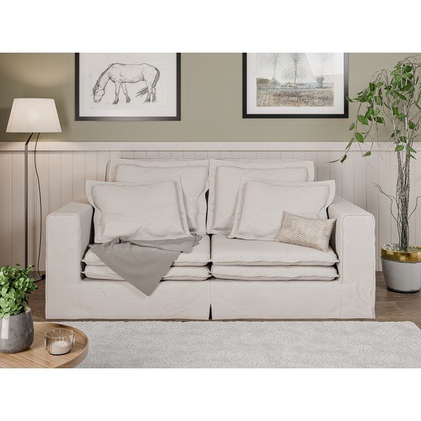 Kremowa sofa 196 cm Nora – Ropez-image-1