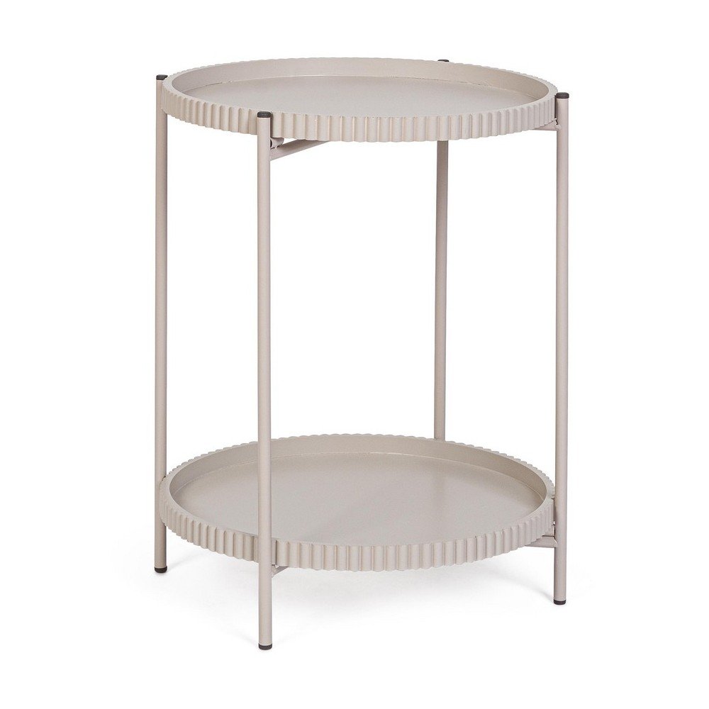 Metalowy okrągły stolik ø 42 cm Herdys – Yes Everyday
