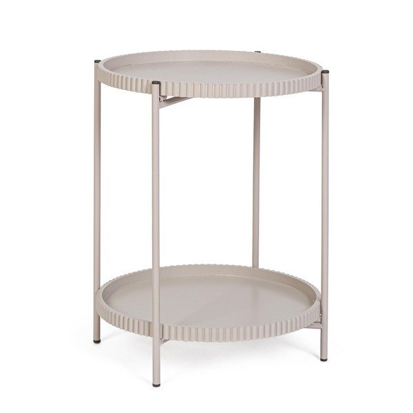 Metalowy okrągły stolik ø 42 cm Herdys – Yes Everyday