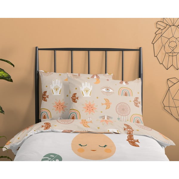 Bawełniana dziecięca pościel jednoosobowa 140x200 cm – Good Morning-image-2