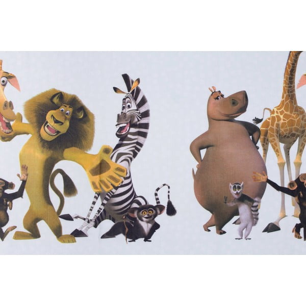 Zasłona dziecięca 140x245 cm Madagascar – Mendola Fabrics-image-4