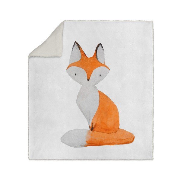 Koc dziecięcy OYO Kids Fox, 130x160 cm