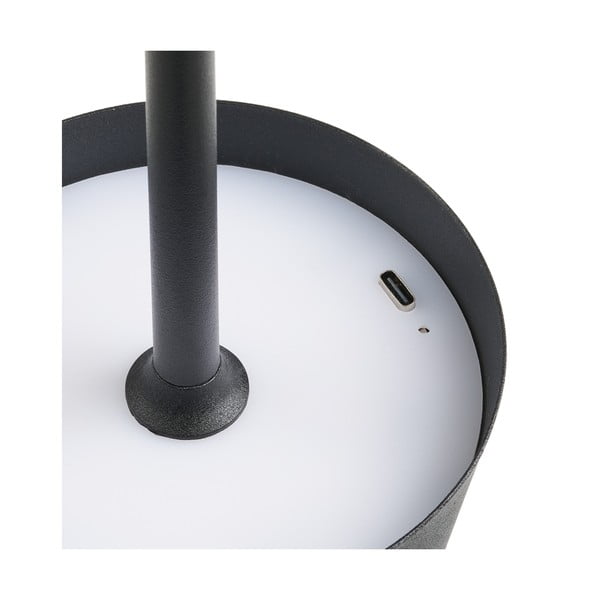 Czarna lampa stołowa LED (wysokość 37 cm) Bradford – House Nordic-image-4