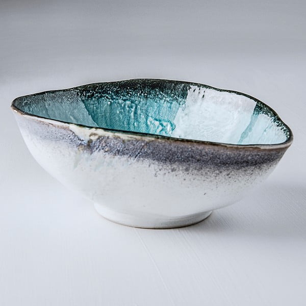 Niebieska miska ceramiczna MIJ Sky, ø 24 cm-image-3