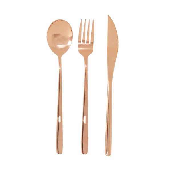 Sztućce ze stali nierdzewnej w kolorze miedzi 6 szt. Mimo – Premier Housewares-image-2