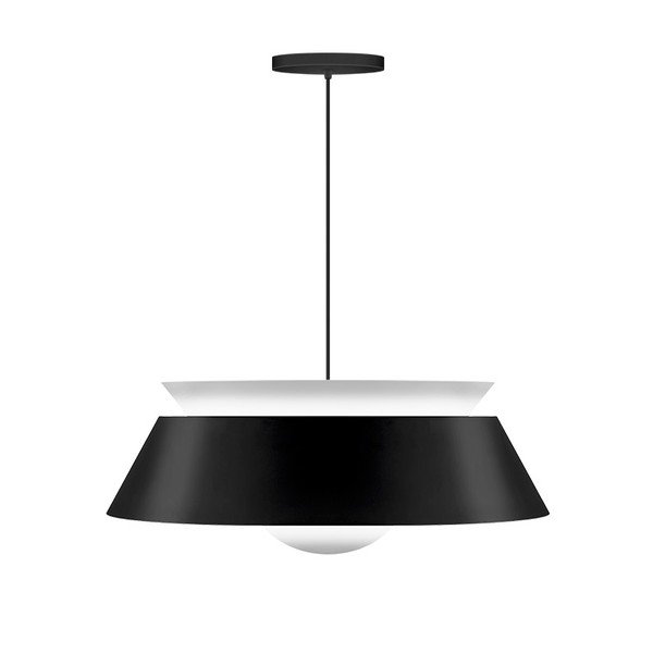 Czarna lampa wisząca UMAGE Cuna, Ø 38 cm-image-3