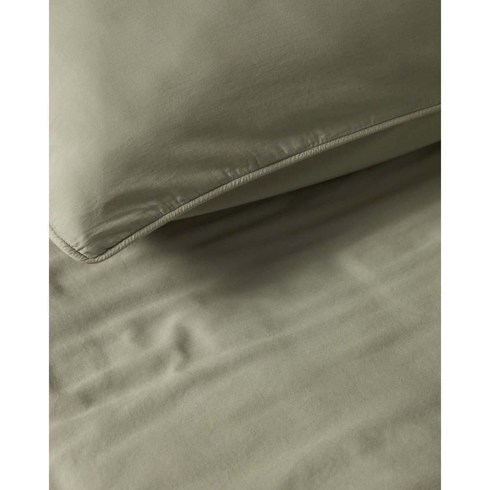 Zielona bawełniana poszwa na kołdrę dwuosobowa 220x240 cm Sirale – Kave Home (zdjęcie 8)