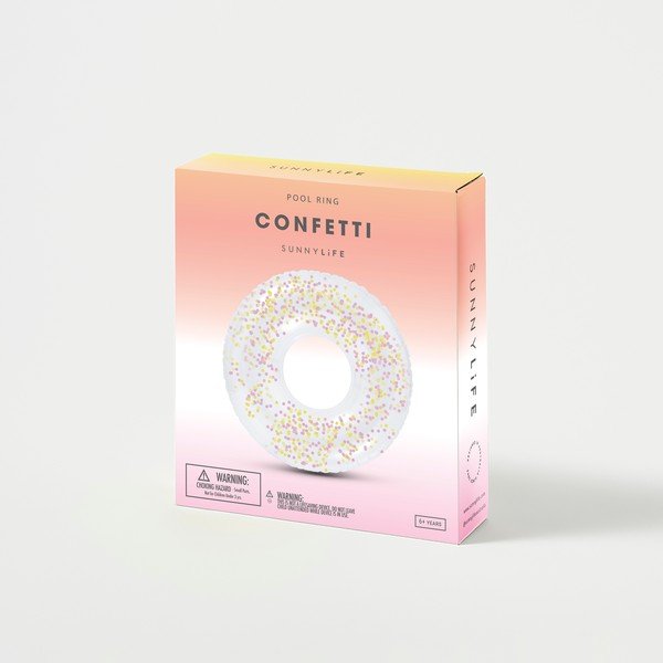 Koło dmuchane Sunnylife Confetti, ø 110 cm-image-4