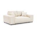 Kremowa sztruksowa sofa 178 cm Justin – Ropez